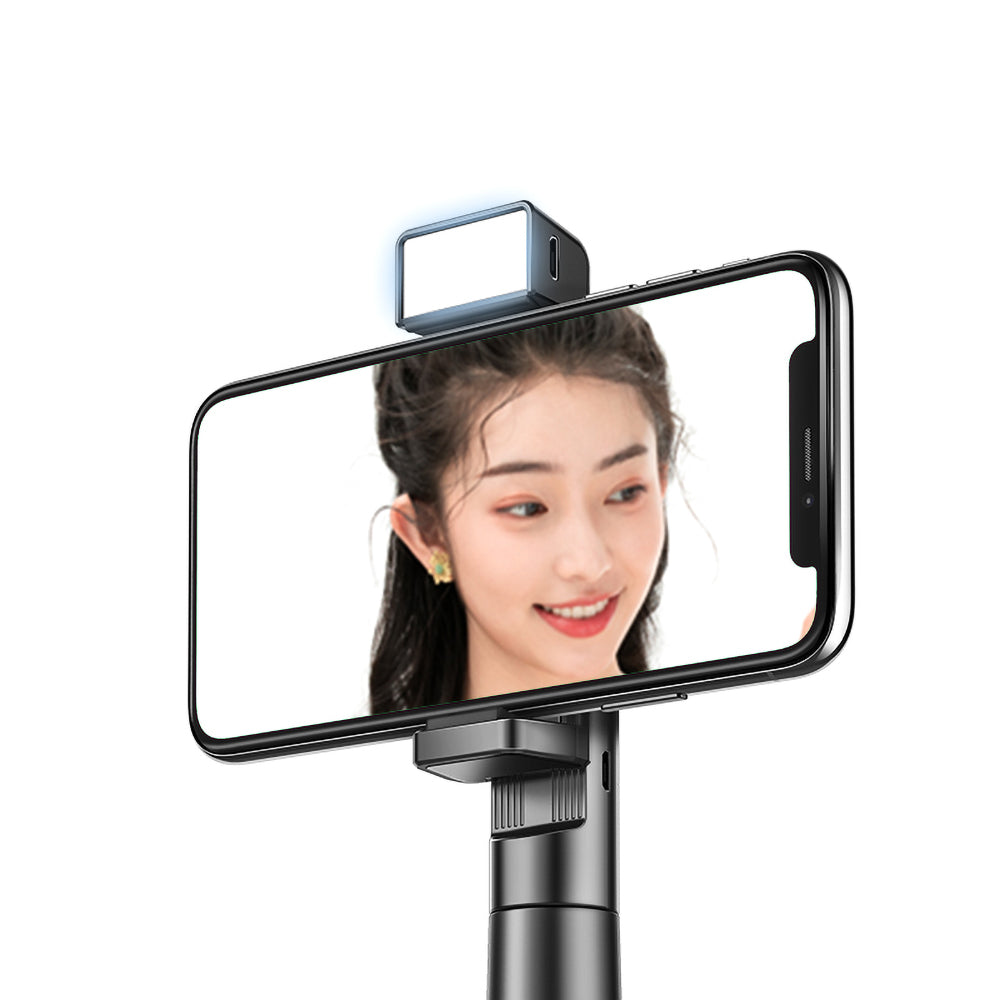 Recci RHO-P01 Bluetooth 5.0 Uzaktan Kumandalı Çok Fonksiyonlu Selfie Çubuğu 200mAh - 2 Recci RHO-P01 Bluetooth 5.0 Uzaktan Kumandalı Çok Fonksiyonlu Selfie Çubuğu 200mAh - 2